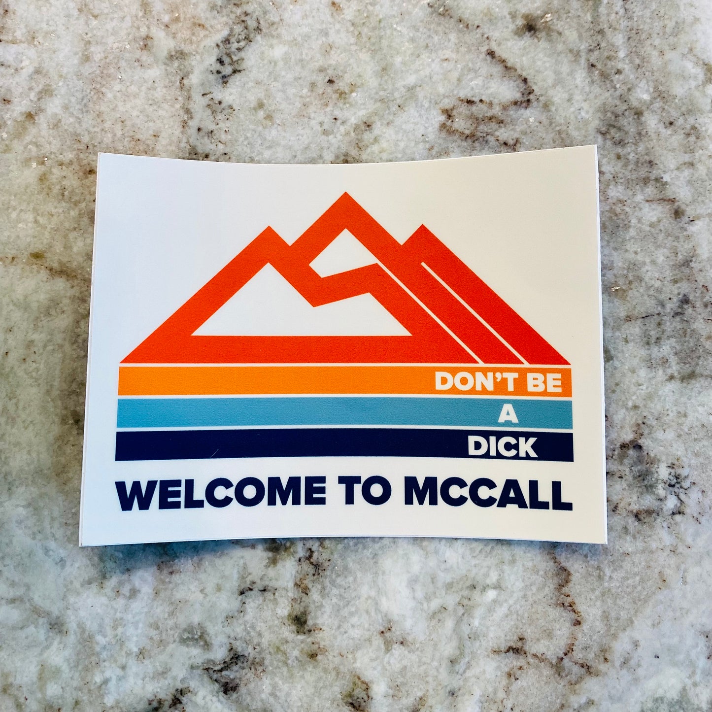 Don't Be a Dick Sticker